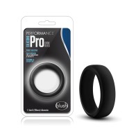 Blush Performance Silicone Go Pro Cock Ring Black - Enhance Pleasure