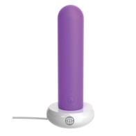 Fantasía para Ella Vibrador Bullet Recargable en Morado