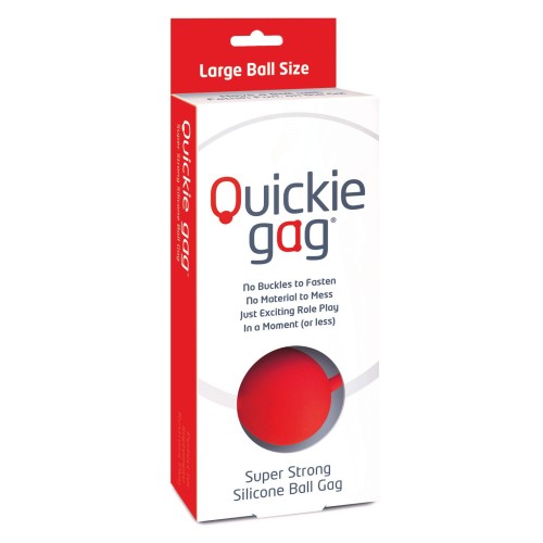 Quickie Ball Gag for Bondage Fun