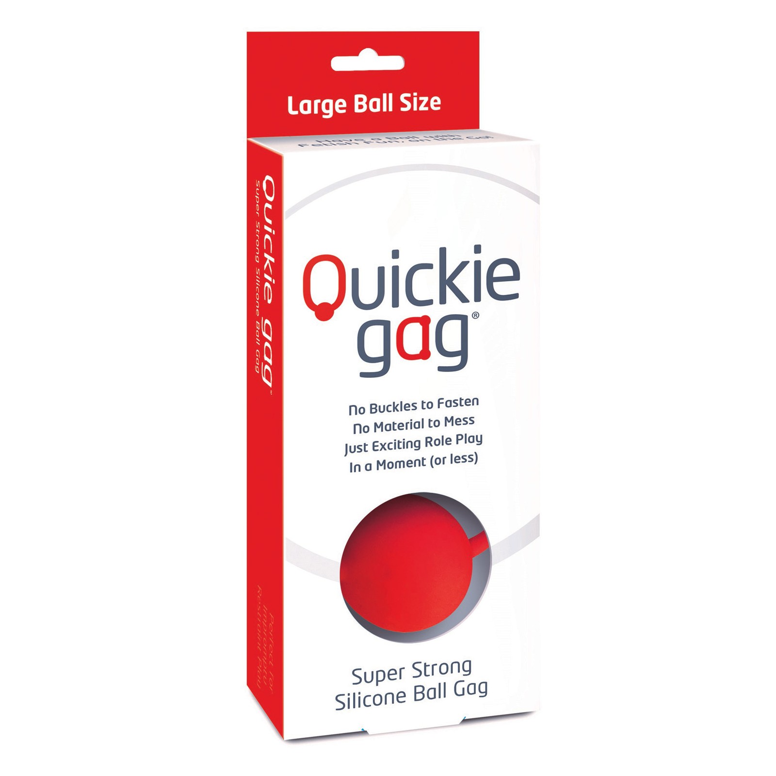 Quickie Ball Gag for Bondage Fun