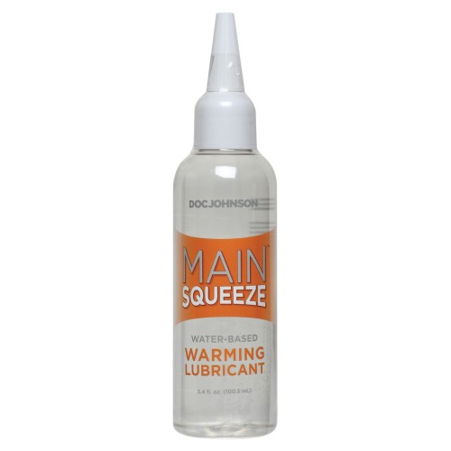 Lubricante Calentador a Base de Agua Main Squeeze