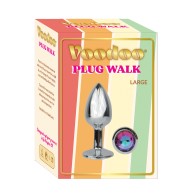 Voodoo Walk Large Metal Plug Silver - Ultimate Stimulation