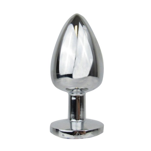 Voodoo Walk Large Metal Plug Silver - Ultimate Stimulation