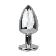 Voodoo Walk Large Metal Plug Silver - Ultimate Stimulation