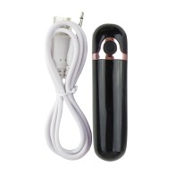 Voodoo Heart Bullet 10X Wireless Black - Powerful Pleasure