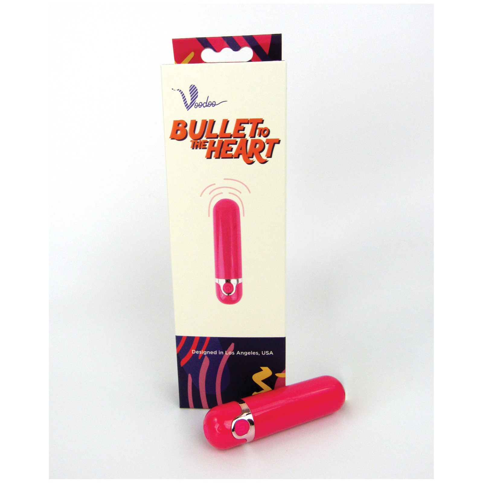 Voodoo Bullet al Corazón 10X Inalámbrica Rosa