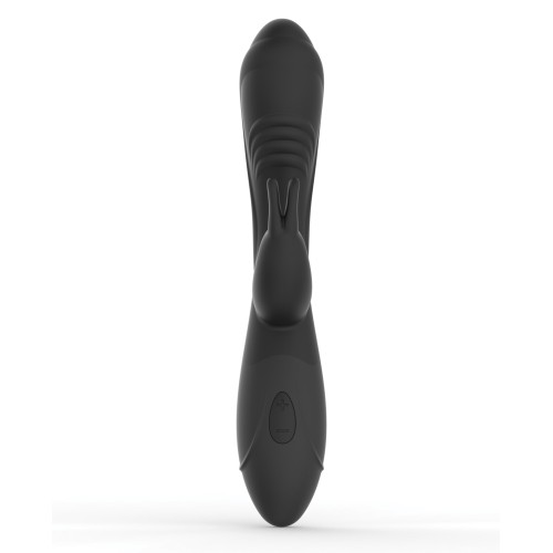 Vibrador Voodoo Money Bunny 10X Inalámbrico - Negro Sólido