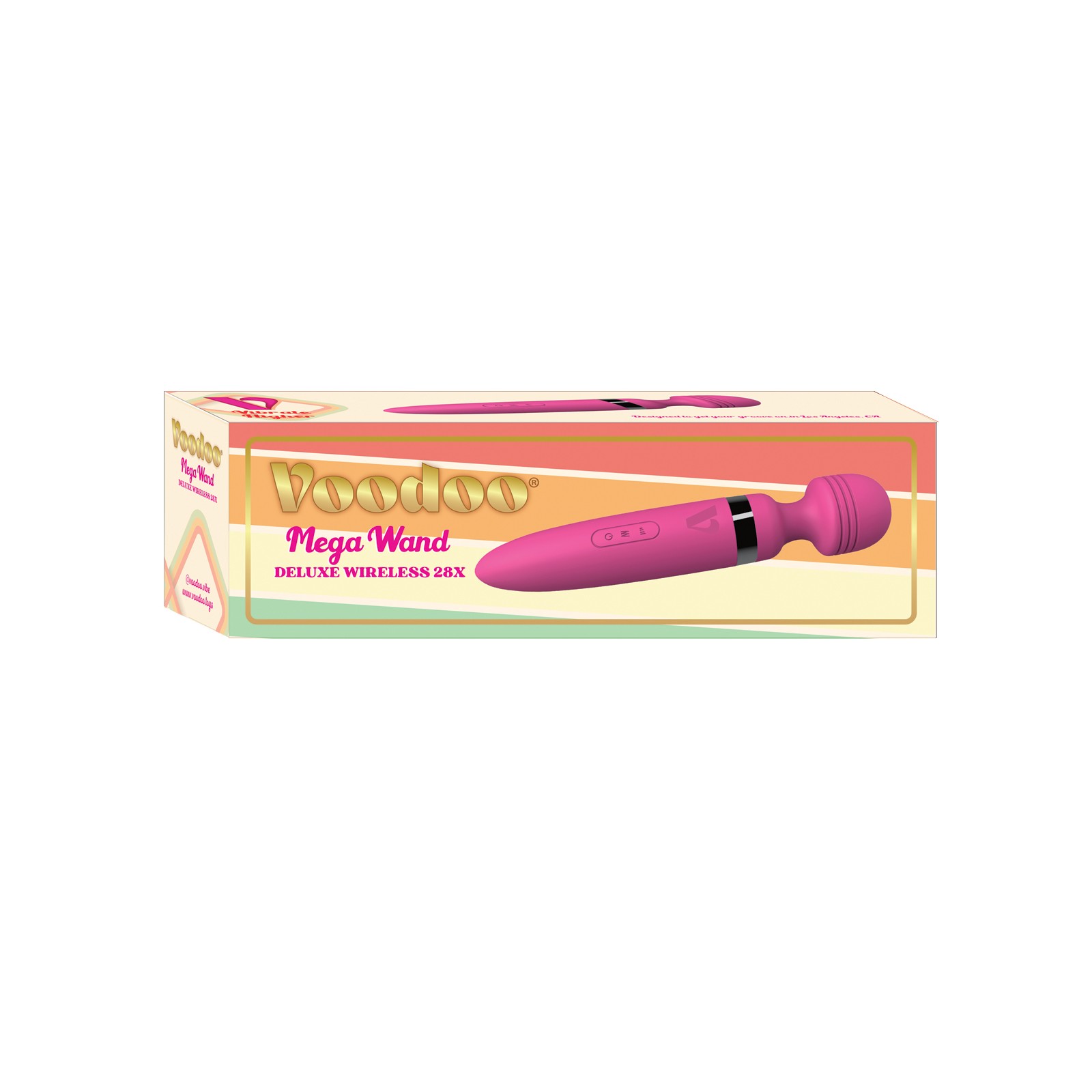 Voodoo Deluxe Mega Wand Pink