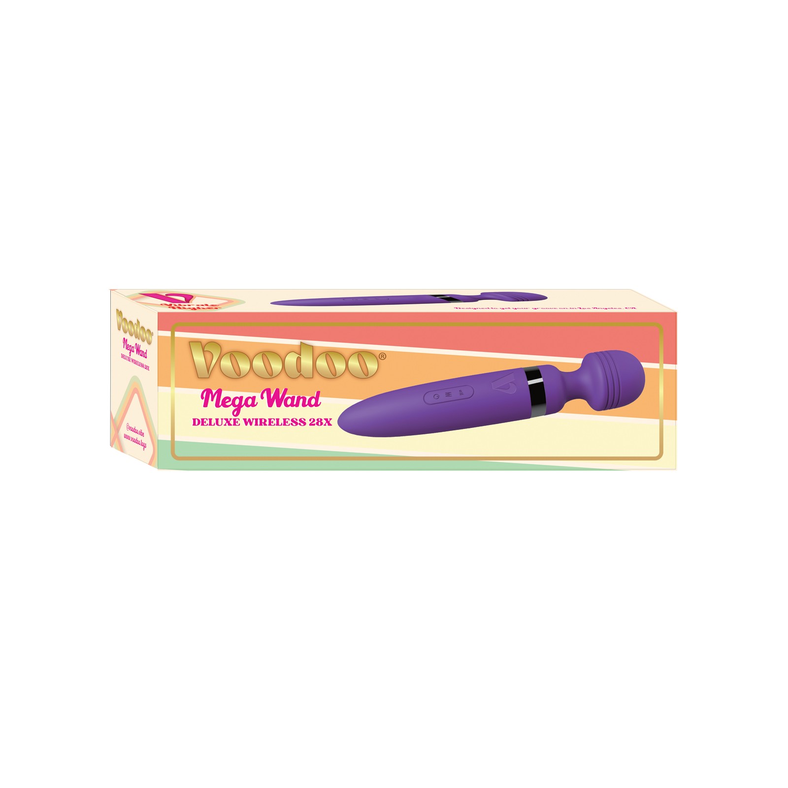 Voodoo Deluxe Mega Wand 28X Purple