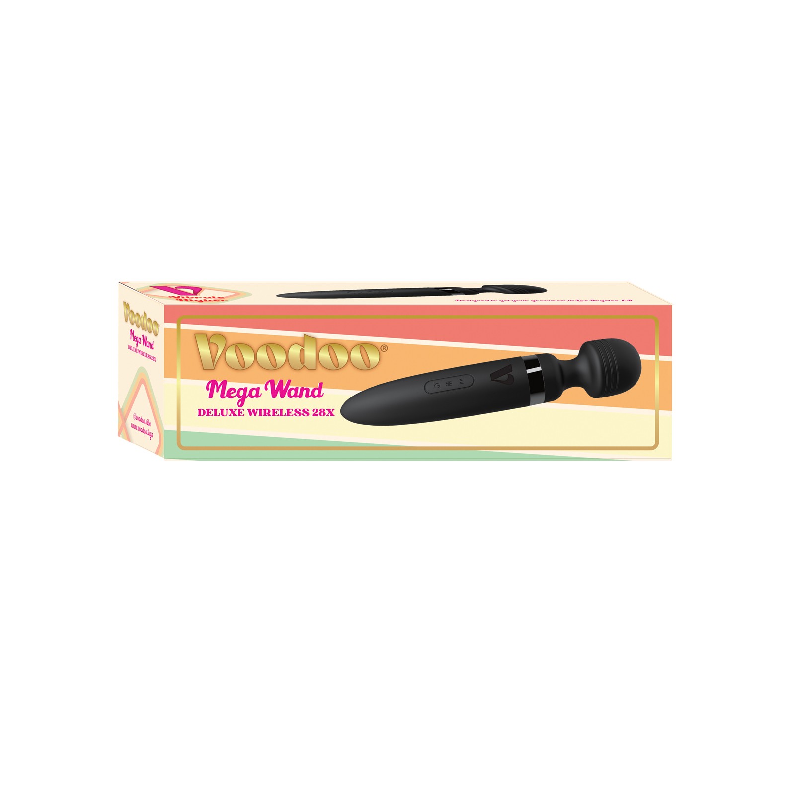 Voodoo Deluxe Mega Wand 28X - Powerful Massager