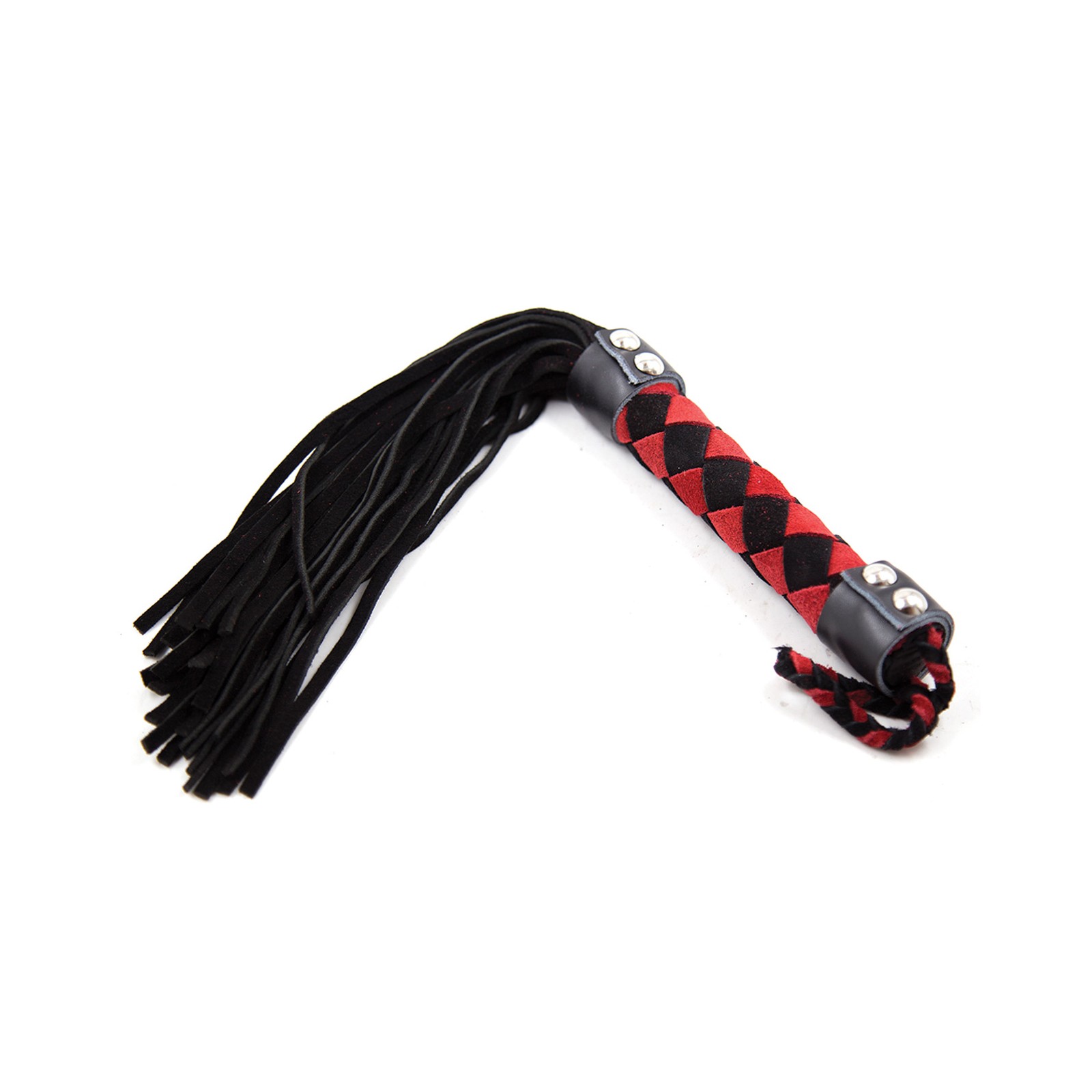 Flogger de Cuero de Gamuza Pulida para Juego Sensacional