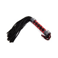 Flogger de Cuero de Gamuza Pulida para Juego Sensacional