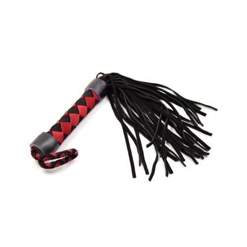 Flogger de Cuero de Gamuza Pulida para Juego Sensacional