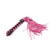 Flogger de Cuero Plesur 15 Pulgadas Rosa