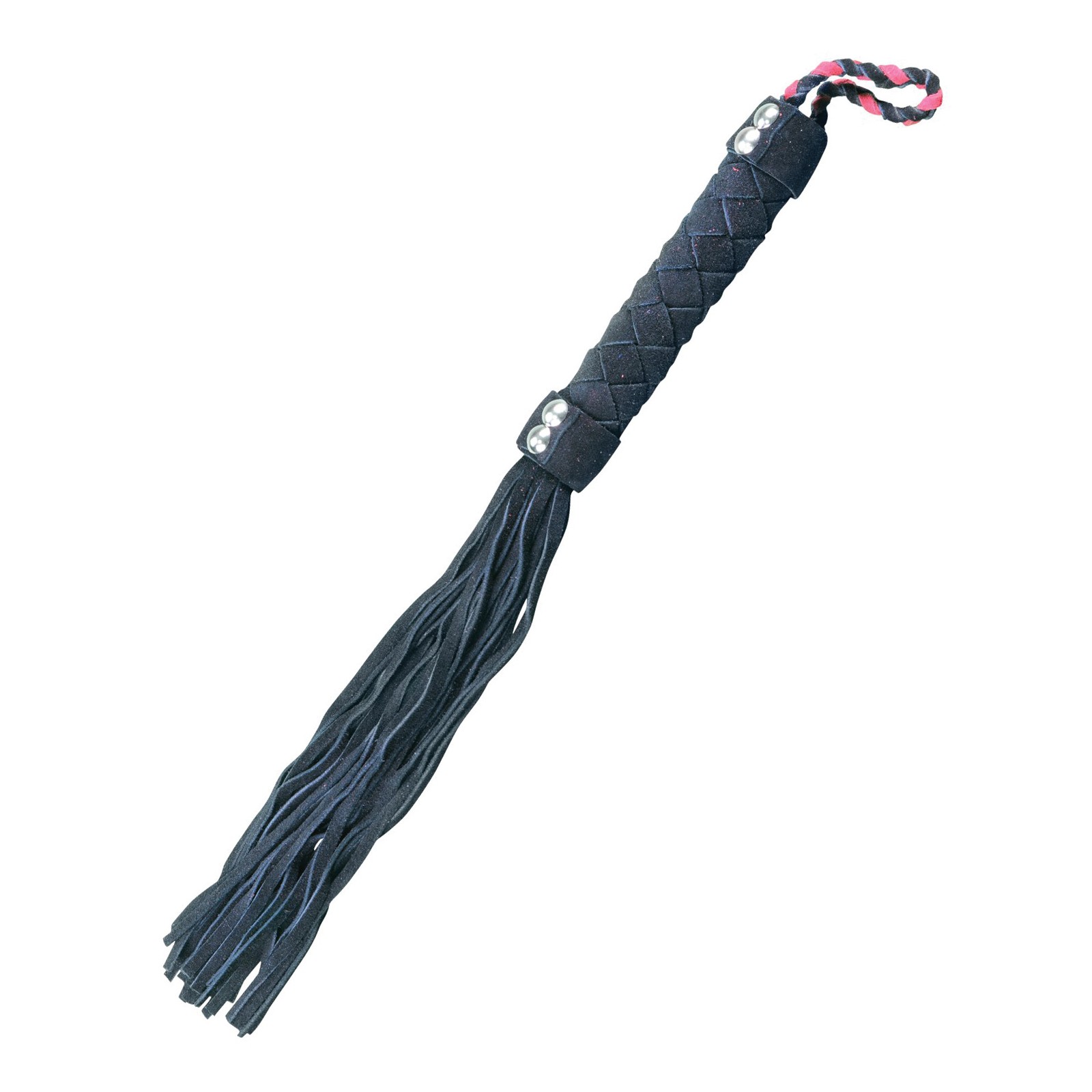 Flogger de Cuero Plesur de 15 Pulgadas Negro