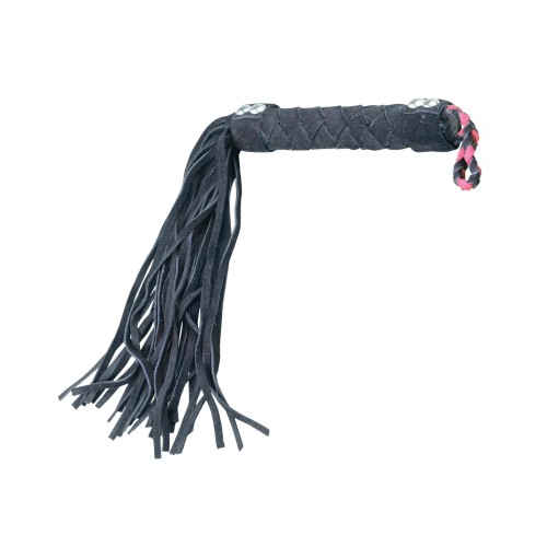 Flogger de Cuero Plesur de 15 Pulgadas Negro