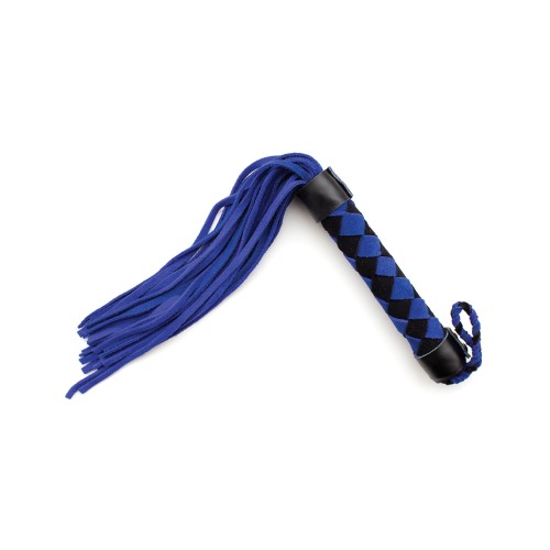 Plesur Blue Leather Flogger