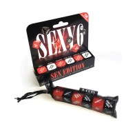 Juego Sexy de 6 Dados Edición Habitación