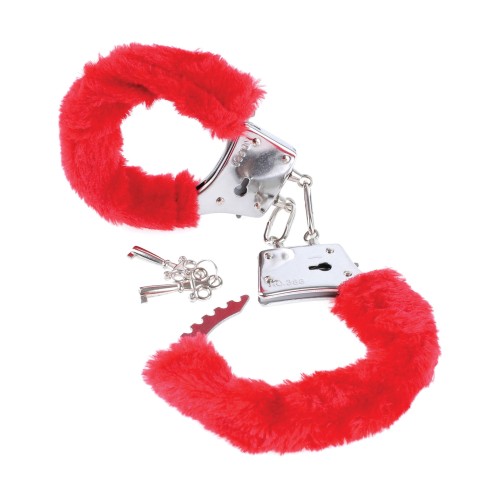 Fetish Fantasy Series Furry Cuffs Red