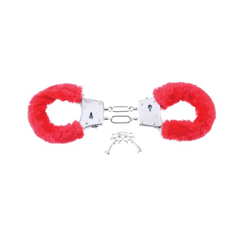 Fetish Fantasy Series Furry Cuffs Red