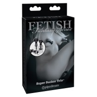 Trío Super Sucker Fetish Fantasy - Negro