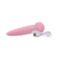 Pillow Talk Sultry Rotating Wand - Pink