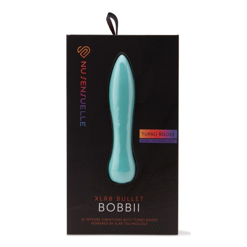 Nu Sensuelle Bobbii Flexible Vibe XLR8 Turbo Boost Electric Blue - Ultimate Sensation