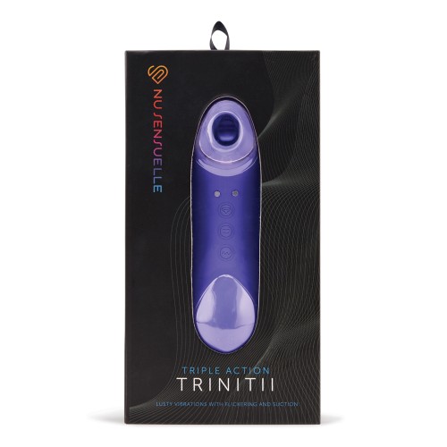 Vibrador de Lengua Nu Sensuelle Trinitii para Estimulación Asombrosa