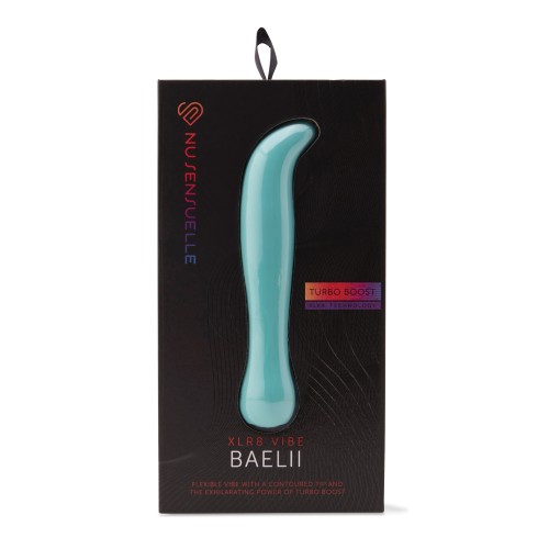 Nu Sensuelle Baelii Flexible G Spot Vibrator Electric Blue