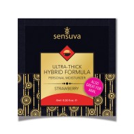 Sensuva Ultra Thick Hybrid Moisturizer Packet Strawberry