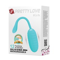 Turquoise Liquid Silicone Remote Egg for On-the-Go Pleasure