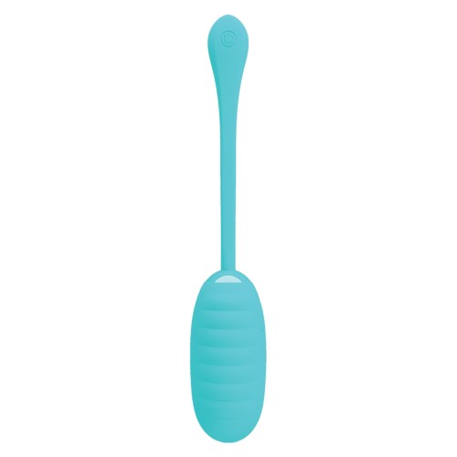 Turquoise Liquid Silicone Remote Egg for On-the-Go Pleasure