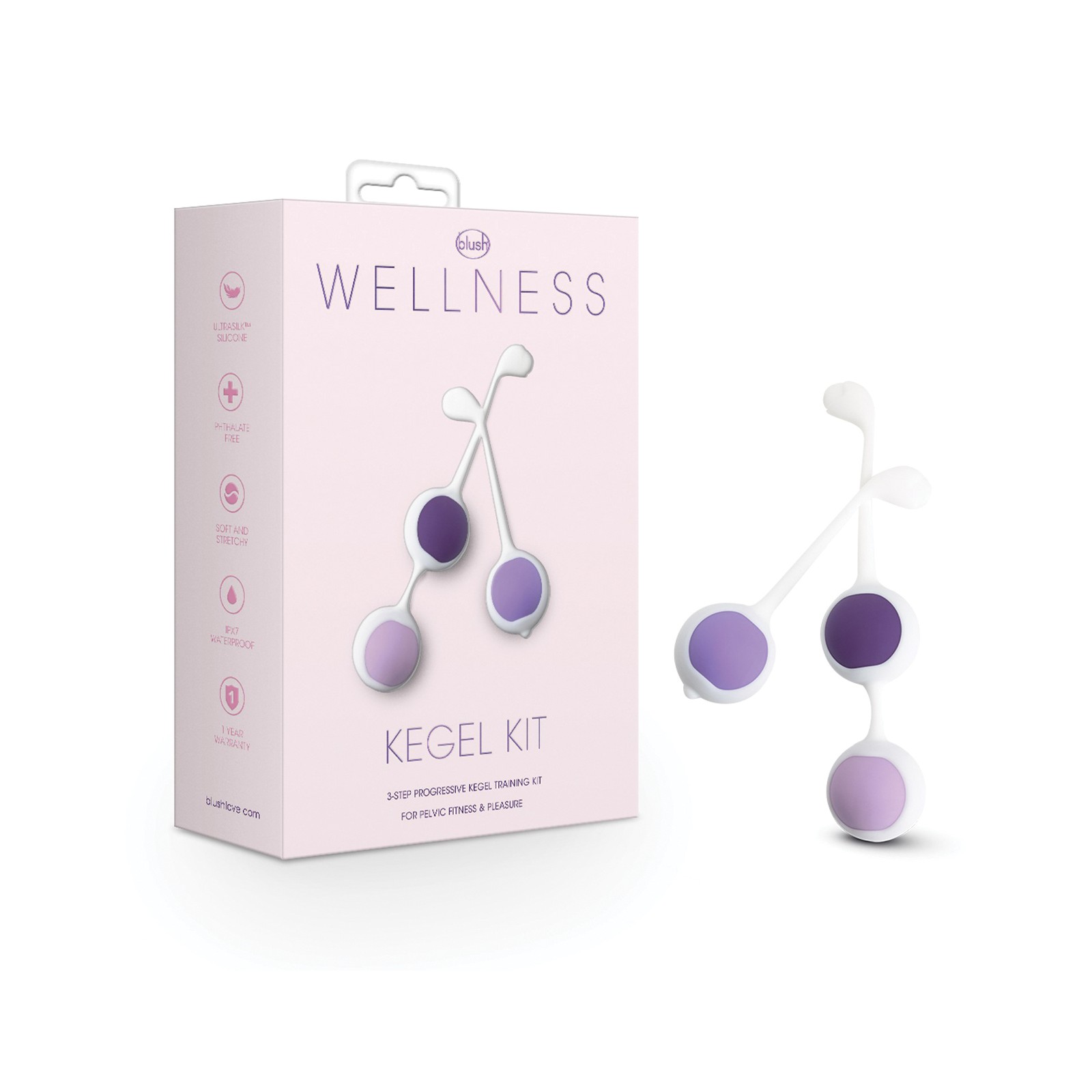 Kit de Entrenamiento Kegel Blush Wellness Morado