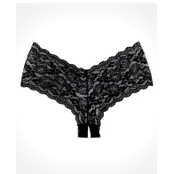 Adore Candy Apple Panty Black O/S