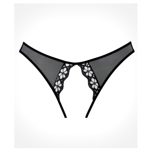 Adore Mirabelle Plum Panty - Black O/S