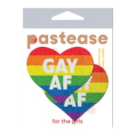 Pastease Premium Gay AF Rainbow Pasties O/S