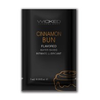 Wicked Aqua Water Based Lubricant Cinnamon Bun