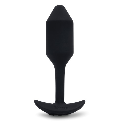 b-Vibe Vibrating Weighted Snug Plug M - 112g Black