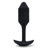 b-Vibe Plug Pesado Vibrante M - 112g Negro