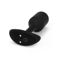 b-Vibe Plug Pesado Vibrante M - 112g Negro