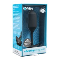 b-Vibe XL Vibrating Weighted Snug Plug for Pleasure