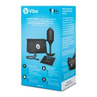 Plug XL Vibrante y Ponderado Snug b-Vibe para Placer