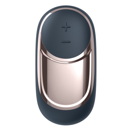 Satisfyer Dark Desire Azul Oscuro Brass