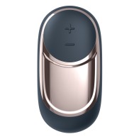 Satisfyer Dark Desire Azul Oscuro Brass