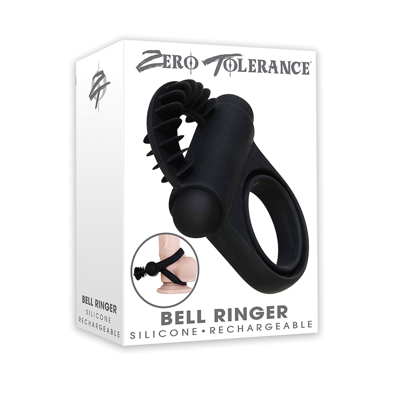 Zero Tolerance Bell Ringer Cock Ring Black