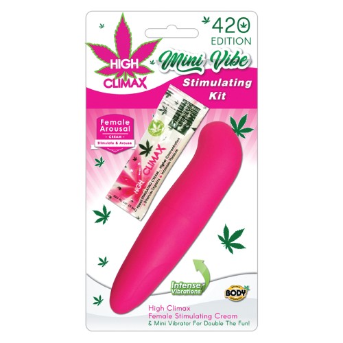 High Climax Mini Vibe Kit with Hemp Seed Oil