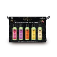 Kit de Indulgencia de Masaje Kama Sutra Naturals para Relajación