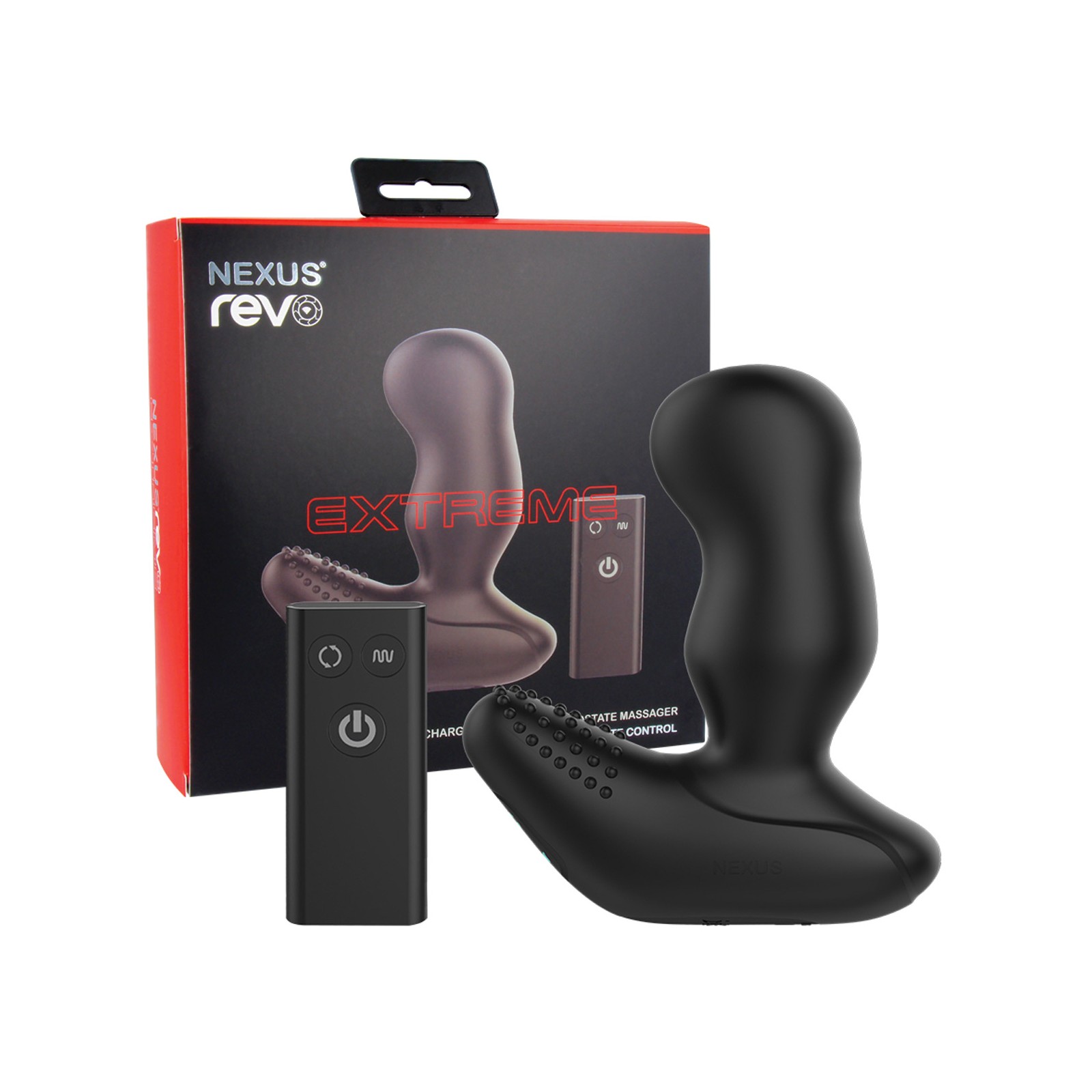 Nexus Revo Extreme Rotating Prostate Massager Black