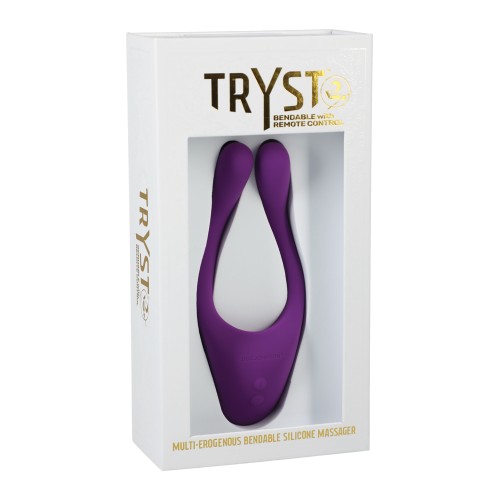 Masajeador Multi-Zona Flexible Tryst V2 para Placer Definitivo