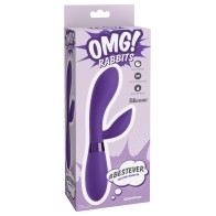 OMG! Rabbits Bestever - Purple Powerful Vibrator